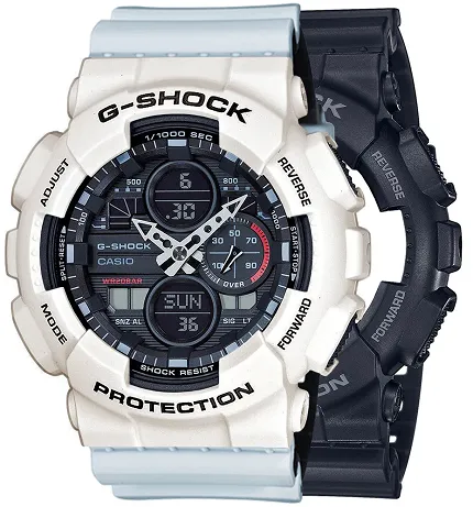 Casio SET GA-140-1A1ER + BEZEL 10395292 + PASEK 10527469