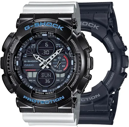 Casio SET GA-140-1A1ER + BEZEL 10407691 + PASEK 10347710 - zdjęcie 1