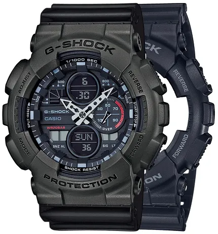 Casio SET GA-140-1A1ER + BEZEL 10467795 + PASEK 10347688 - zdjęcie 1