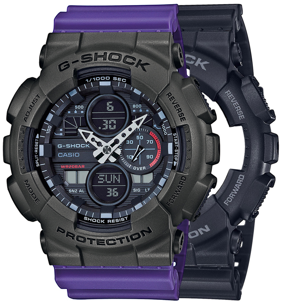 Casio SET GA-140-1A1ER + BEZEL 10467795 + PASEK 10498156