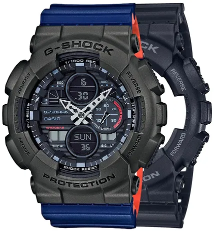 Casio SET GA-140-1A1ER + BEZEL 10467795 + PASEK 10527467 - zdjęcie 1