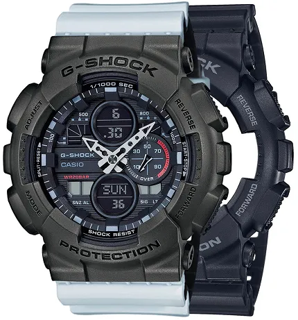 Casio SET GA-140-1A1ER + BEZEL 10467795 + PASEK 10527469 - zdjęcie 1