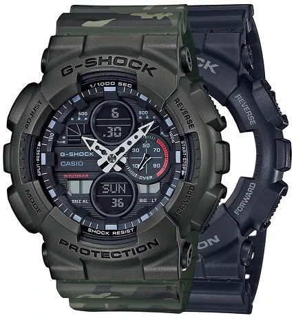 Casio SET GA-140-1A1ER + BEZEL 10467795 + PASEK 10561429 - zdjęcie 1
