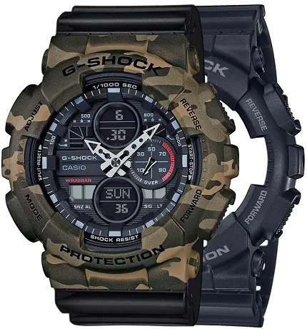Casio SET GA-140-1A1ER + BEZEL 10507070 + PASEK 10347688