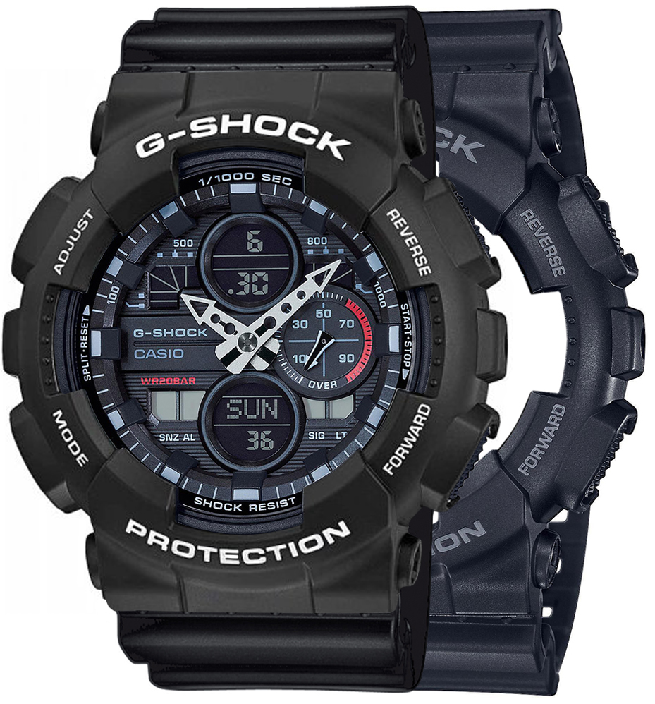 Casio SET GA-140-1A1ER + BEZEL 10508136 + PASEK 10347688