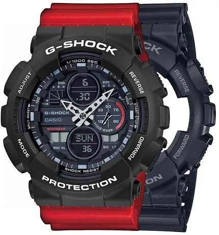 Casio SET GA-140-1A1ER + BEZEL 10508136 + PASEK 10395226