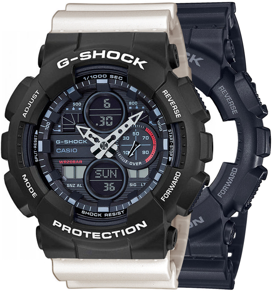 Casio SET GA-140-1A1ER + BEZEL 10508136 + PASEK 10395227