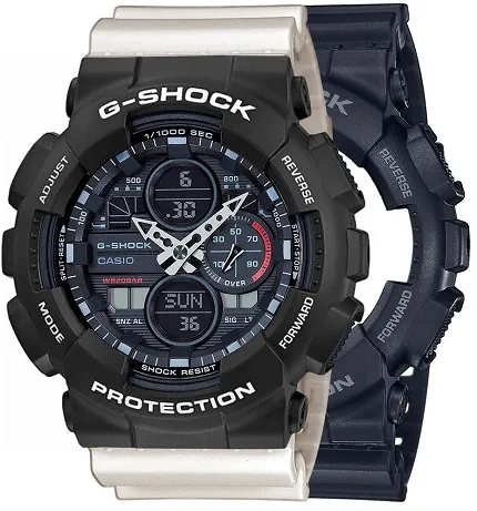 Casio SET GA-140-1A1ER + BEZEL 10508136 + PASEK 10395227