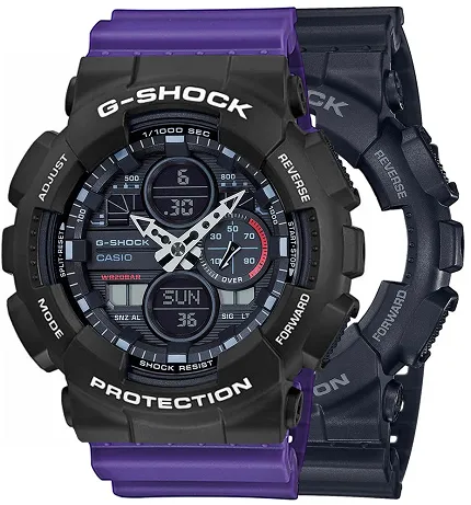 Casio SET GA-140-1A1ER + BEZEL 10508136 + PASEK 10498156 - zdjęcie 1