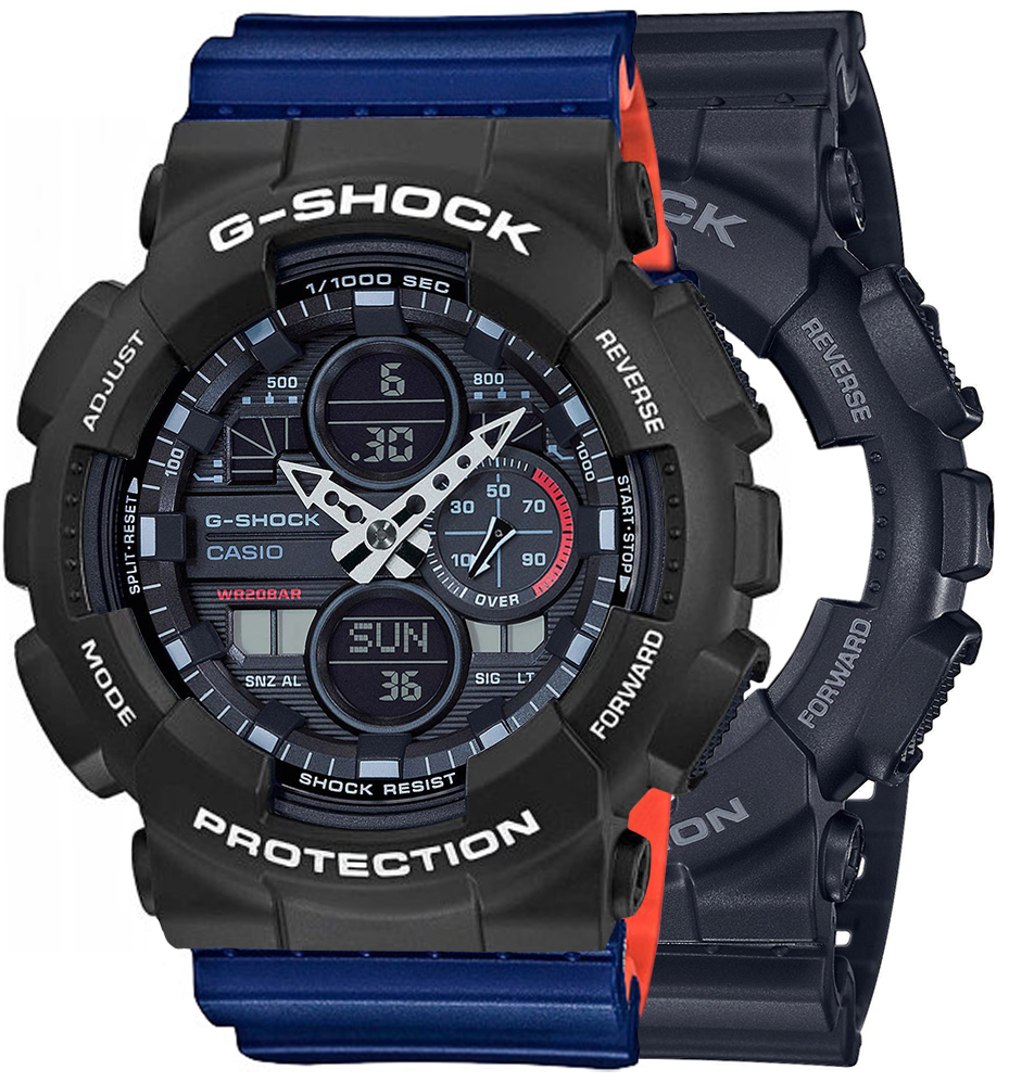 Casio SET GA-140-1A1ER + BEZEL 10508136 + PASEK 10527467