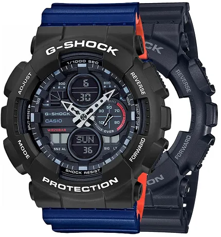 Casio SET GA-140-1A1ER + BEZEL 10508136 + PASEK 10527467