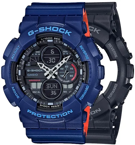 Casio SET GA-140-1A1ER + BEZEL 10527398 + PASEK 10527467