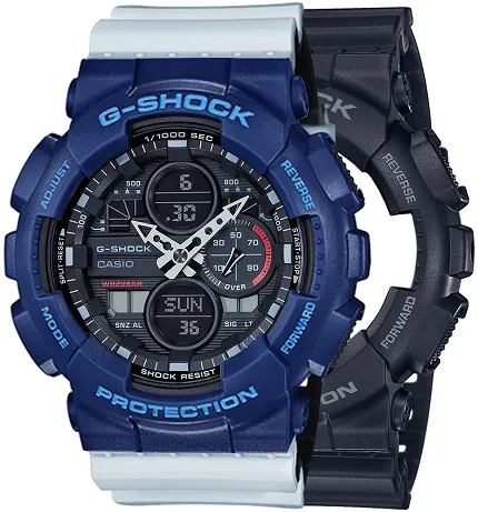 Casio SET GA-140-1A1ER + BEZEL 10527398 + PASEK 10527469 - zdjęcie 1