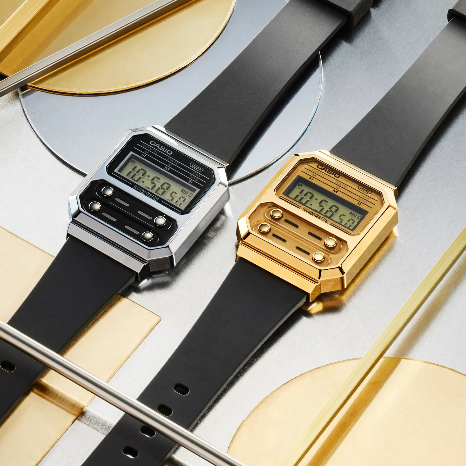 Casio Vintage A100WEF-1AEF zegarek damski Vintage