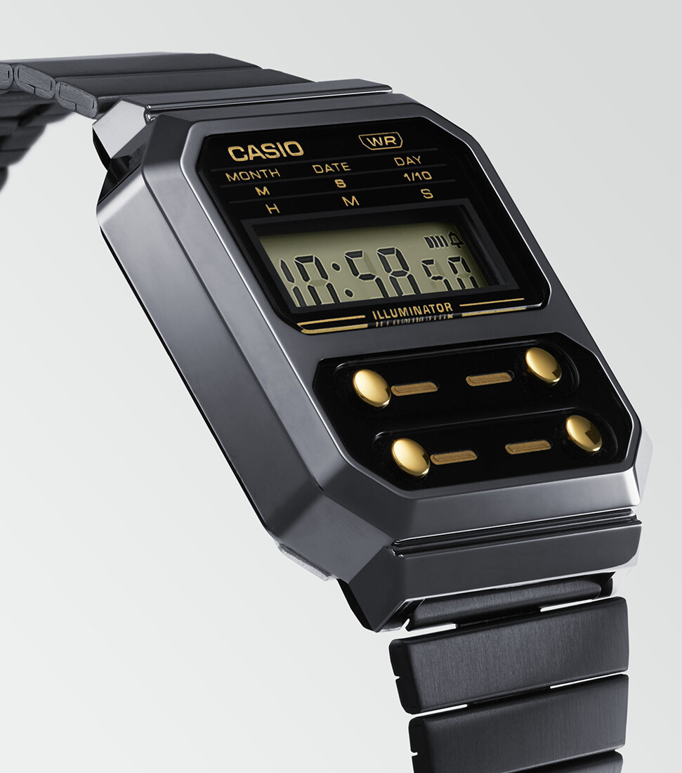 Casio Vintage A100WEGG-1A2EF zegarek damski Vintage - miniatura 2