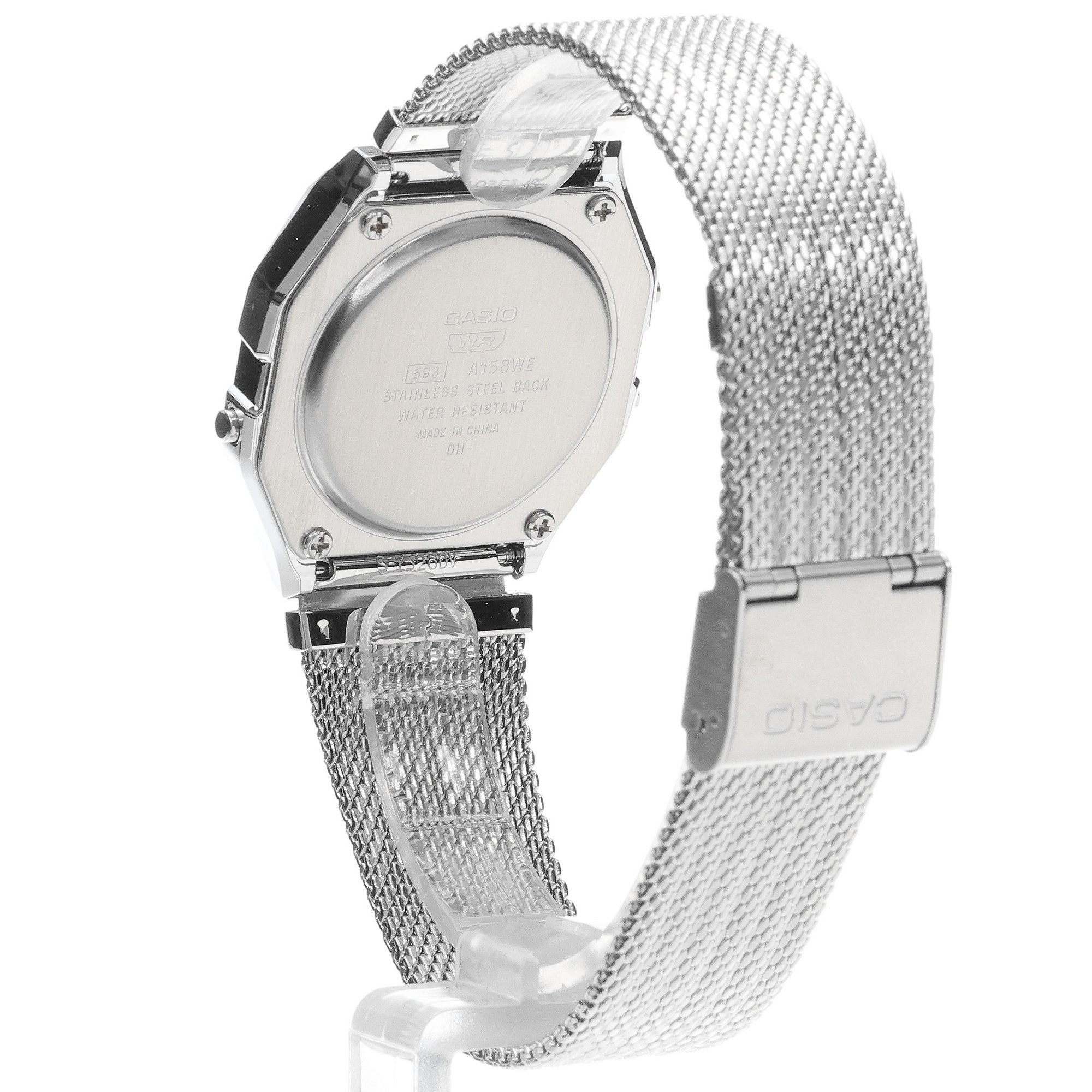 Casio Vintage A158WEM-3EF zegarek męski sportowy VINTAGE Maxi bransoleta - miniatura 4
