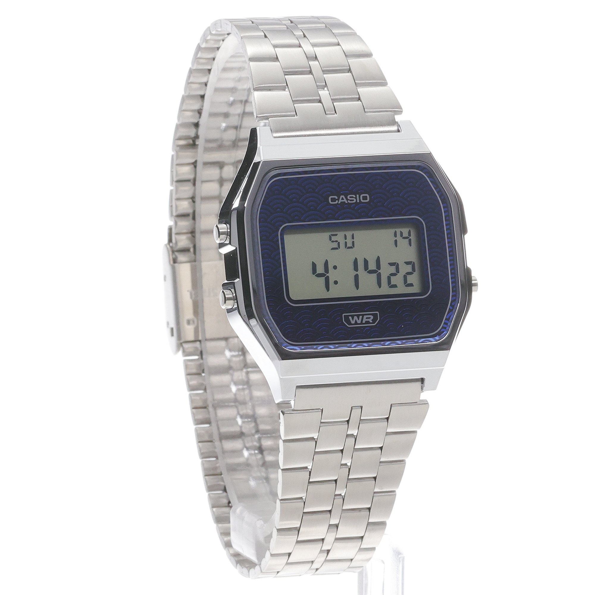 Casio Vintage A159WEVJ-2ER zegarek srebrny retro VINTAGE Midi bransoleta - miniatura 3