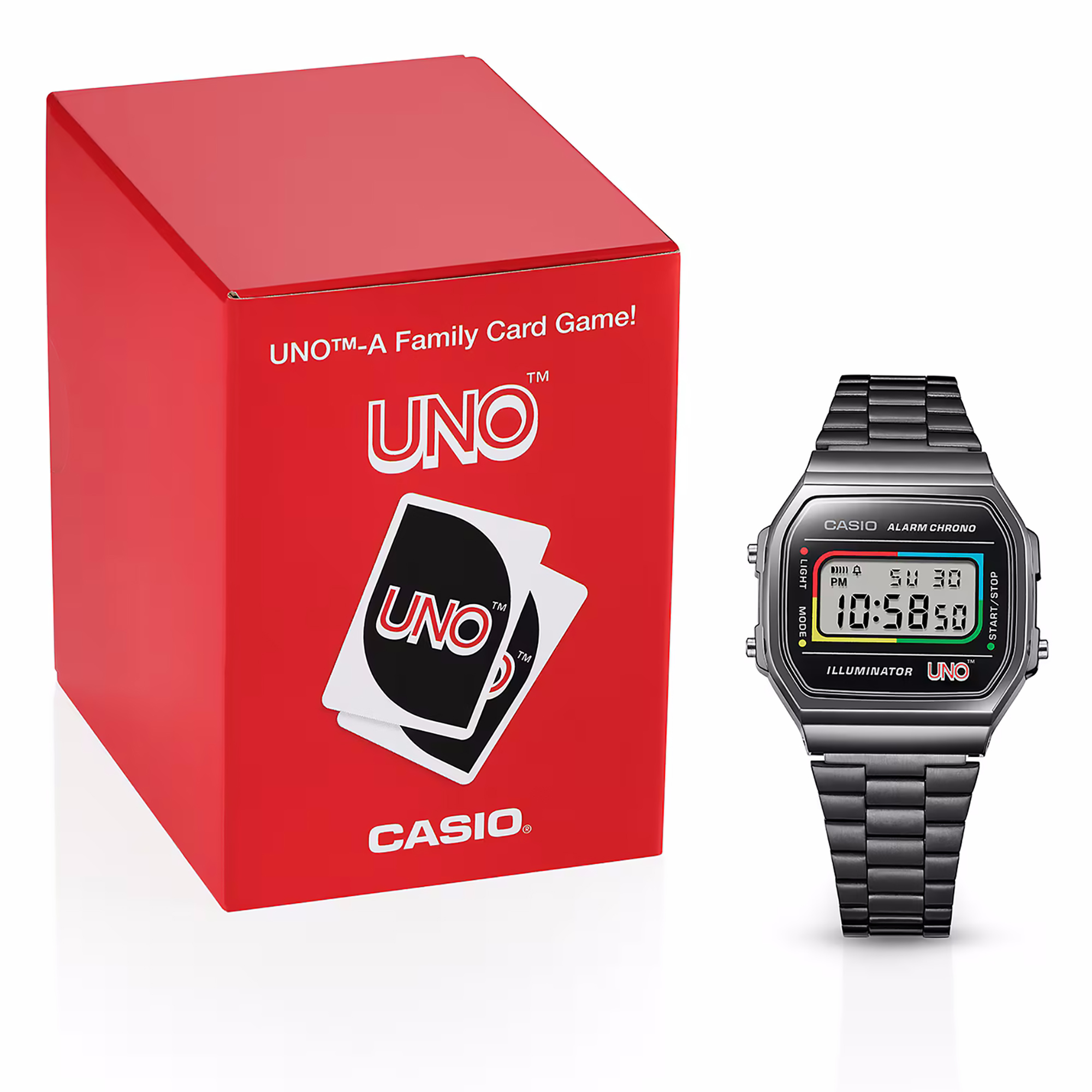 Casio Vintage A168WEUC-1AER VINTAGE Maxi zegarek dla dzieci
