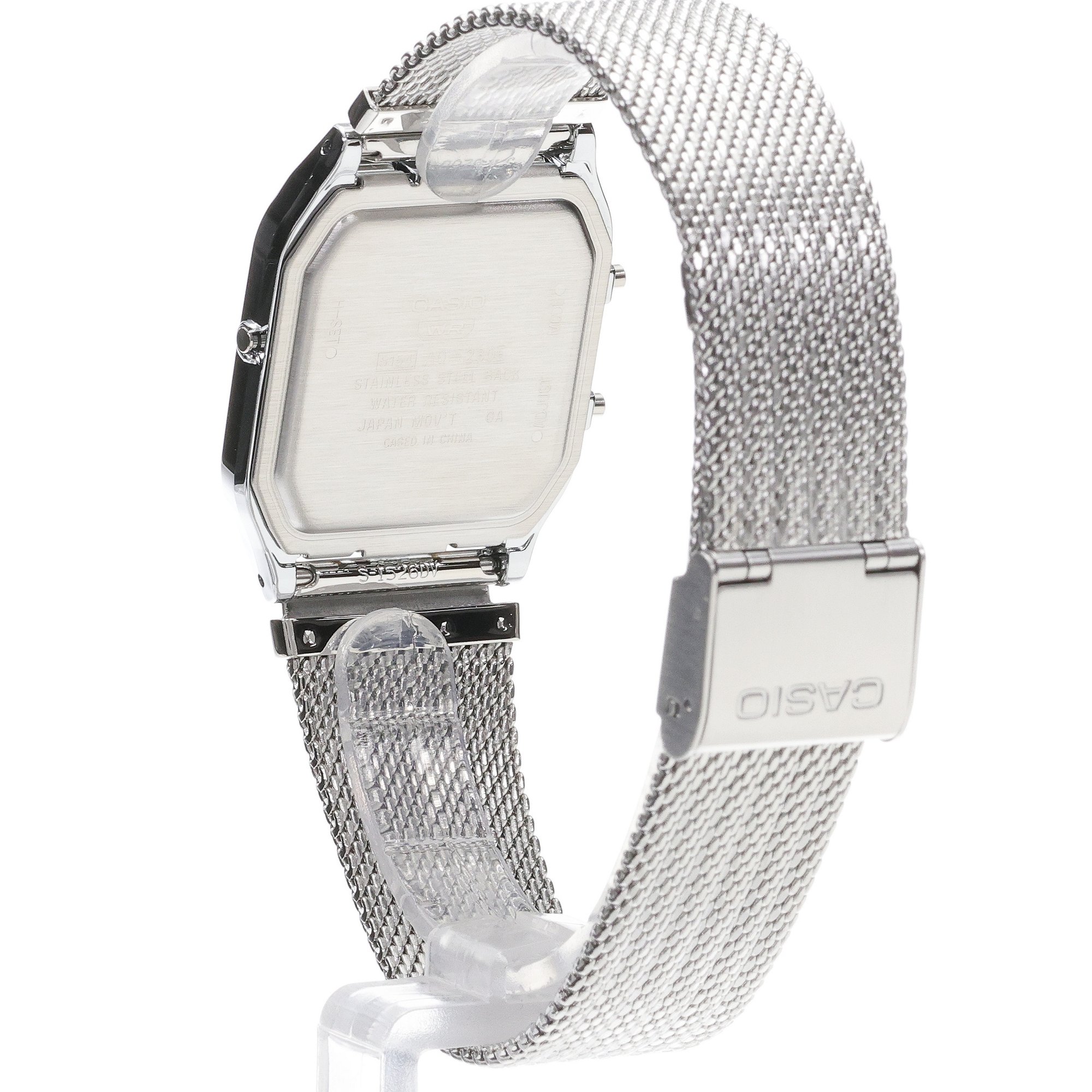 Casio Vintage AQ-230EM-2AEF zegarek męski klasyczny VINTAGE Maxi bransoleta - miniatura 4