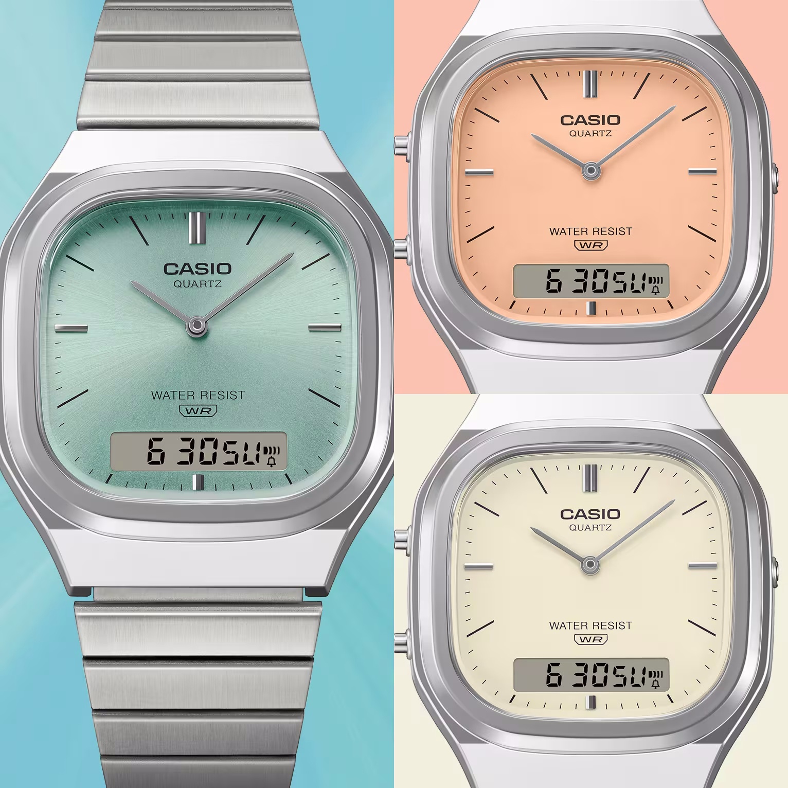Casio Vintage AQ-240E-7A2EF zegarek klasyczny Vintage - miniatura 7
