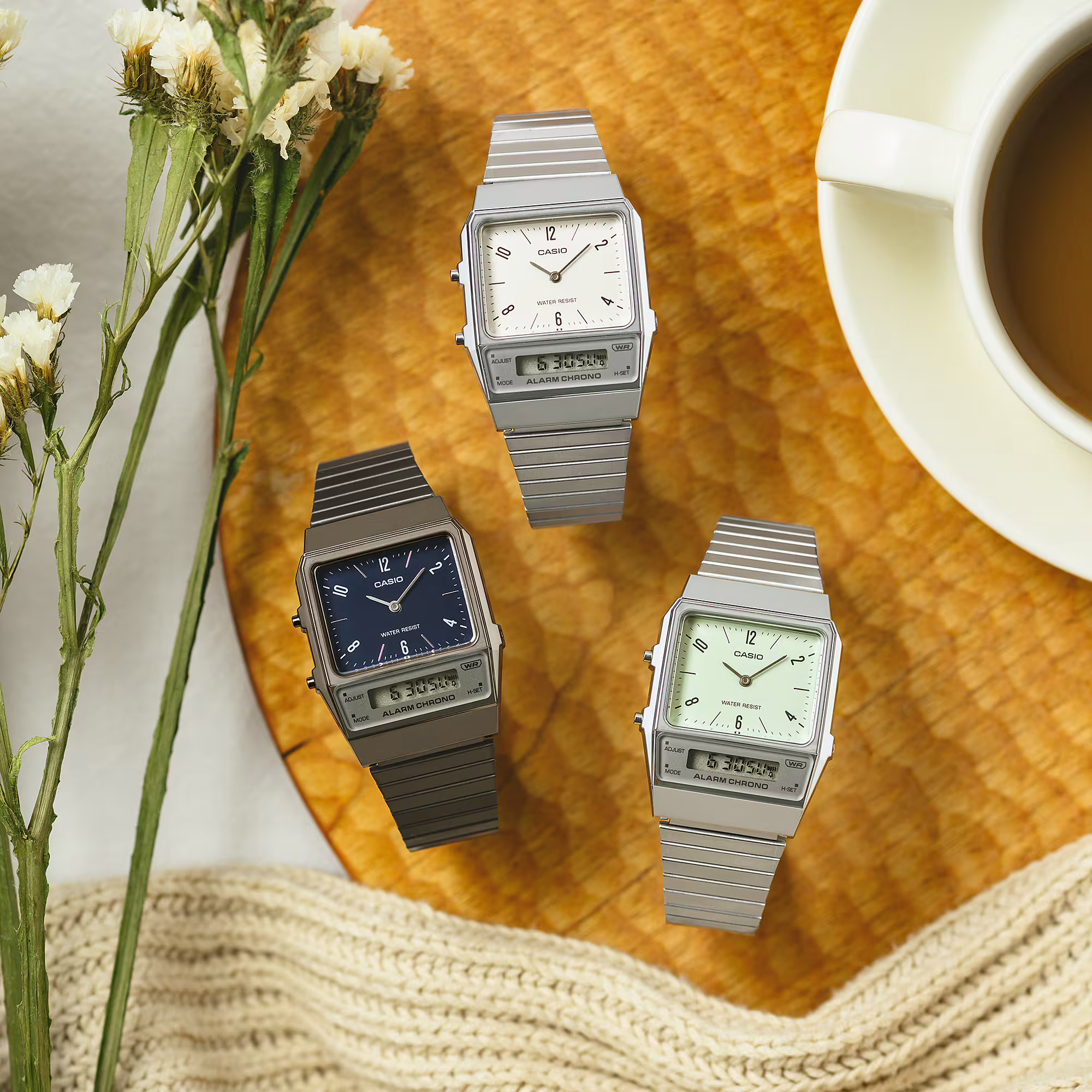 Casio Vintage AQ-800EB-2AEF zegarek damski Vintage