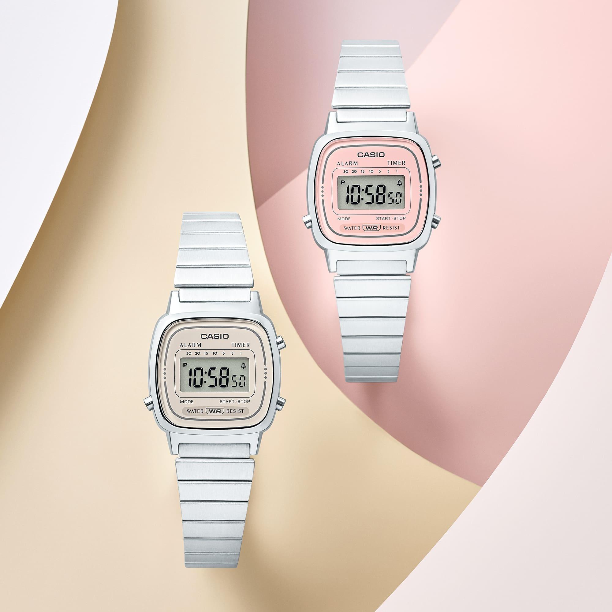 Casio Vintage LA670WEA-4A2EF damski zegarek VINTAGE Mini bransoleta - miniatura 4