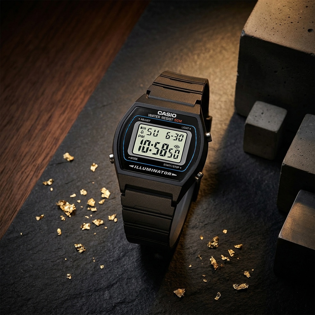 Casio Vintage W-202-1AVEF zegarek męski Vintage - miniatura 2