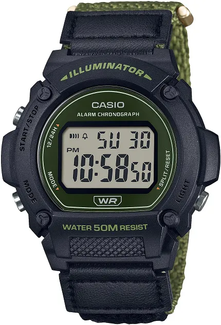 Casio W-219HB-3AVEF