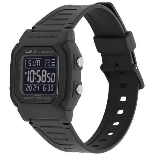 Casio W-800H-1BVES zegarek czarny sportowy Sportowe pasek - miniatura 5
