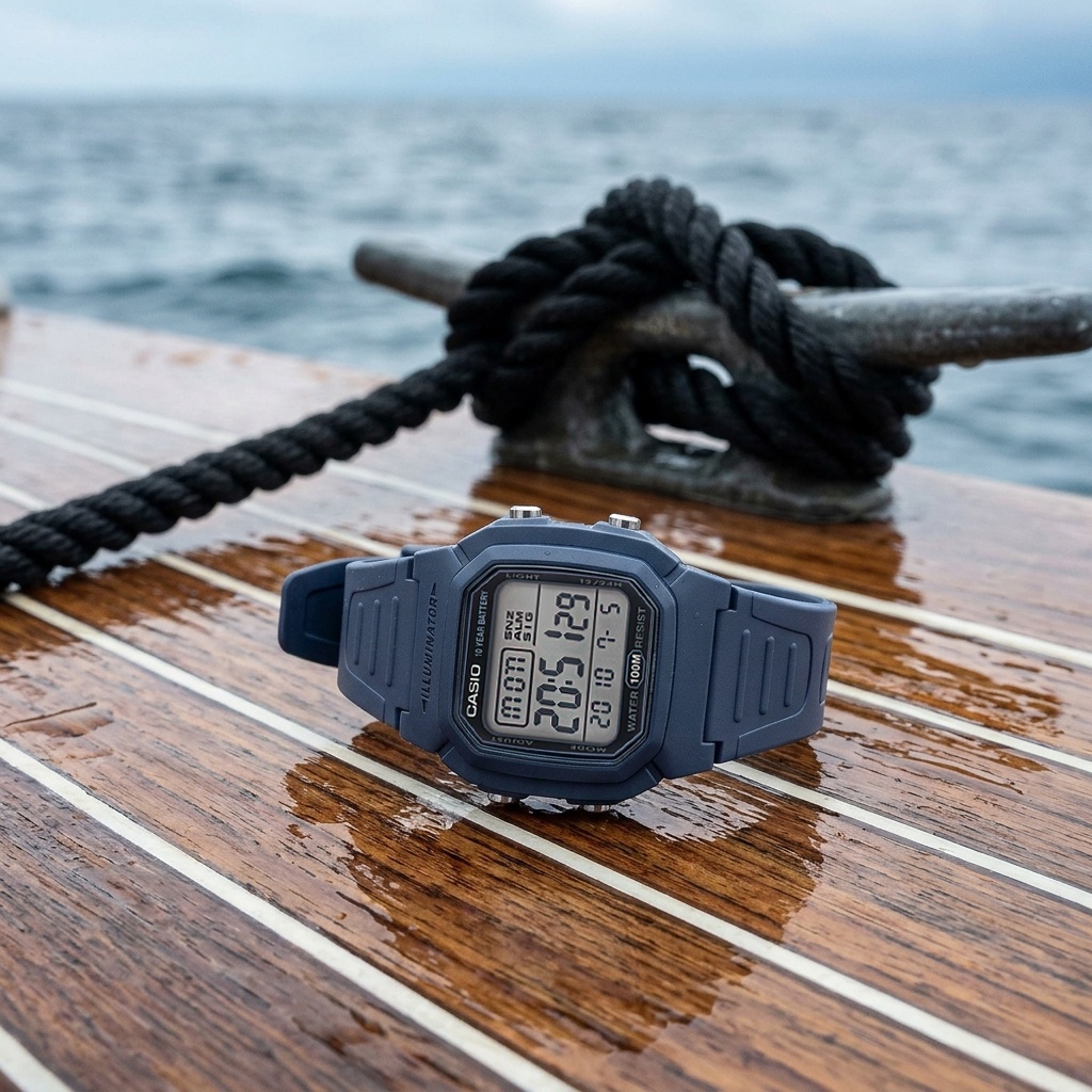 Casio W-800H-2AVES zegarek męski Sportowe