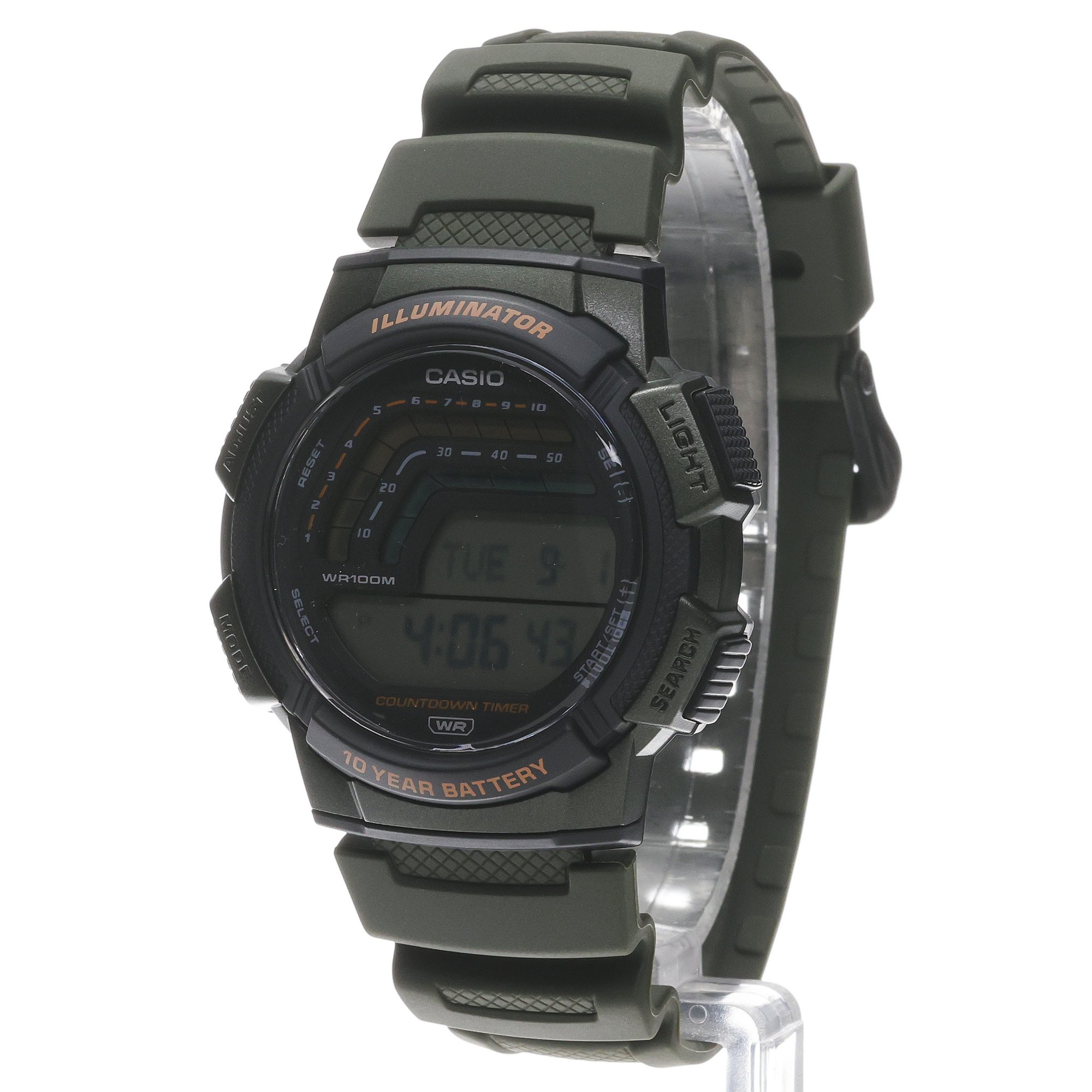 Casio WS-1800-3AVEF Timeless Collection zegarek sportowy Sportowe
