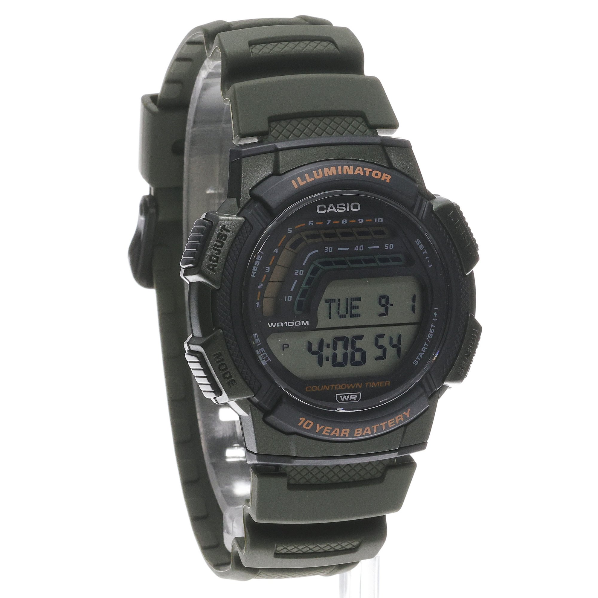 Casio WS-1800-3AVEF zegarek męski Sportowe