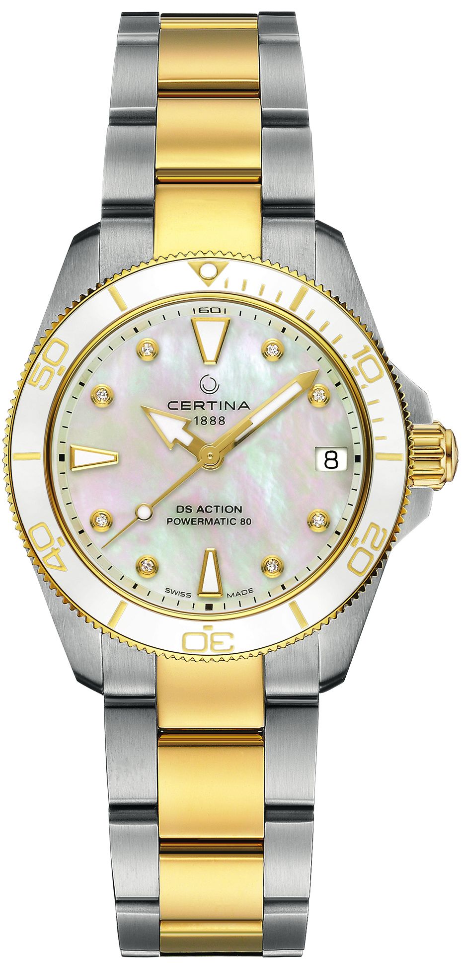 DS Action Lady Diamonds 35mm Certina C032.007.22.116.00 