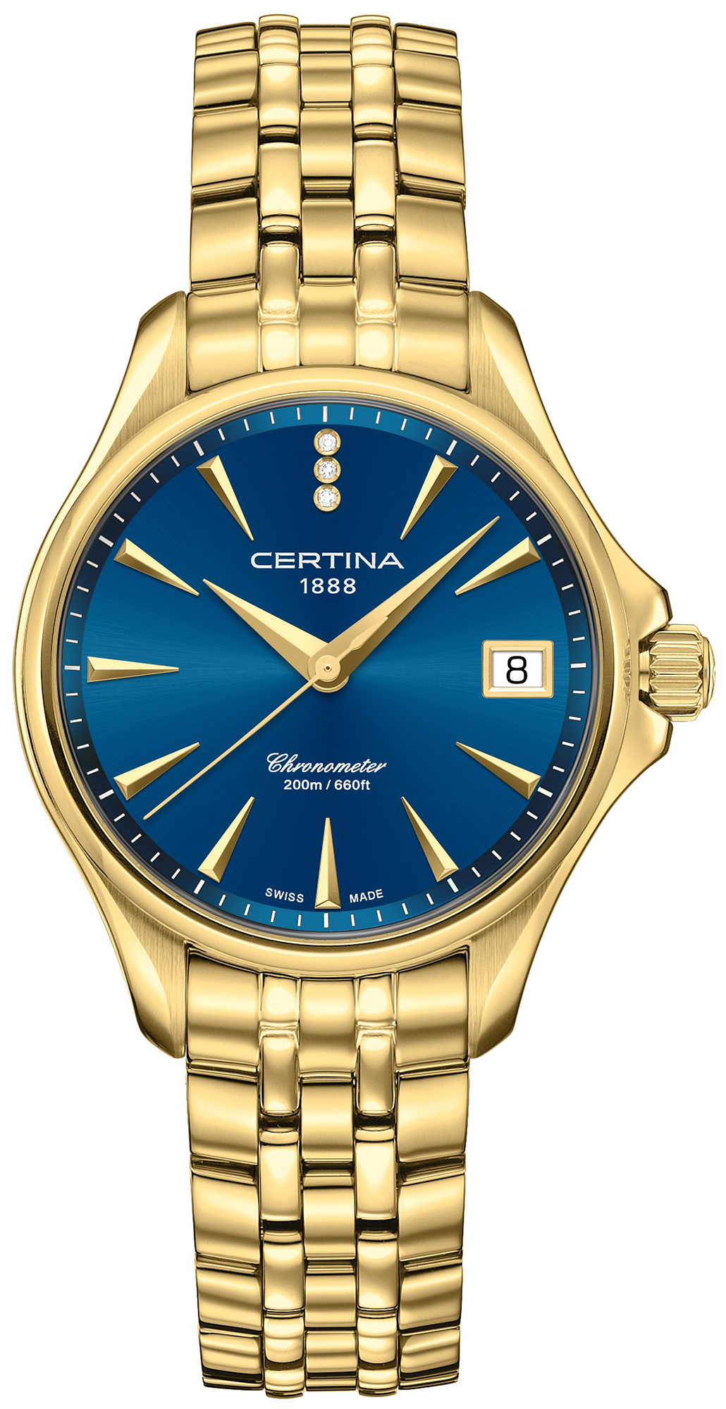 DS Action Lady Diamonds Certina C032.051.33.046.00 