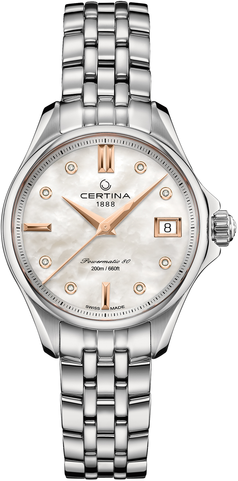 DS Action Lady Powermatic 80 35mm Certina C032.207.11.116.00 