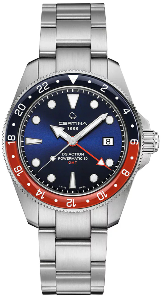 DS Action GMT Powermatic 80 41mm Certina C032.929.11.041.00 