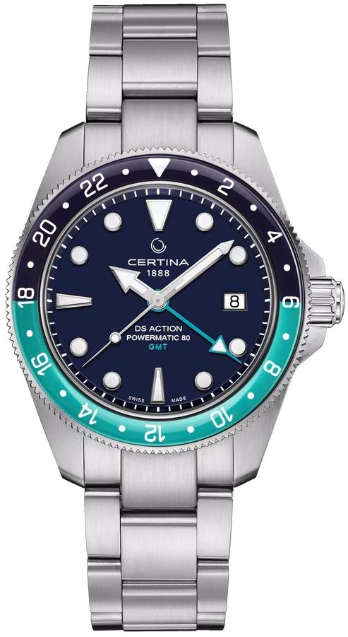 DS Action GMT Powermatic 80 41mm Certina C032.929.11.041.01 