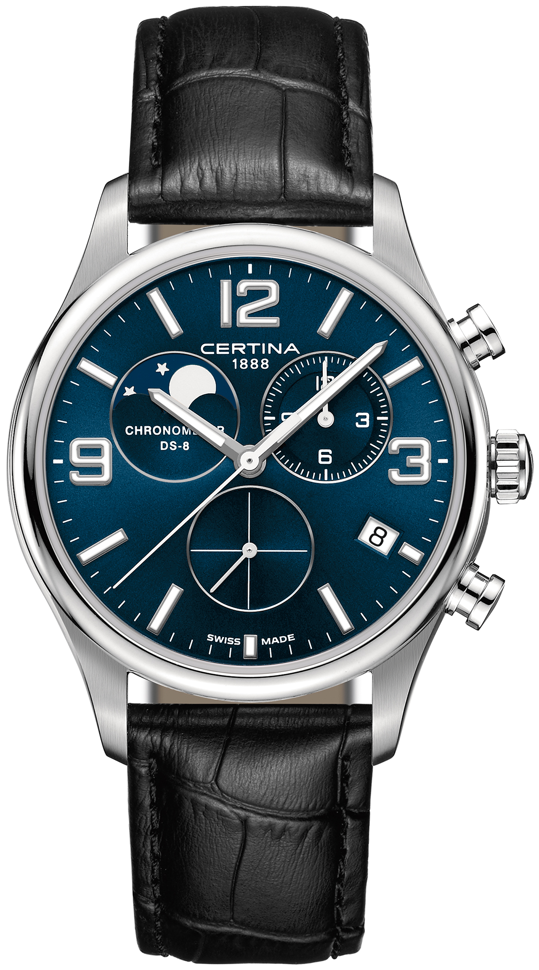 DS-8 Chronograph Moonphase 42mm Certina C033.460.16.047.00 