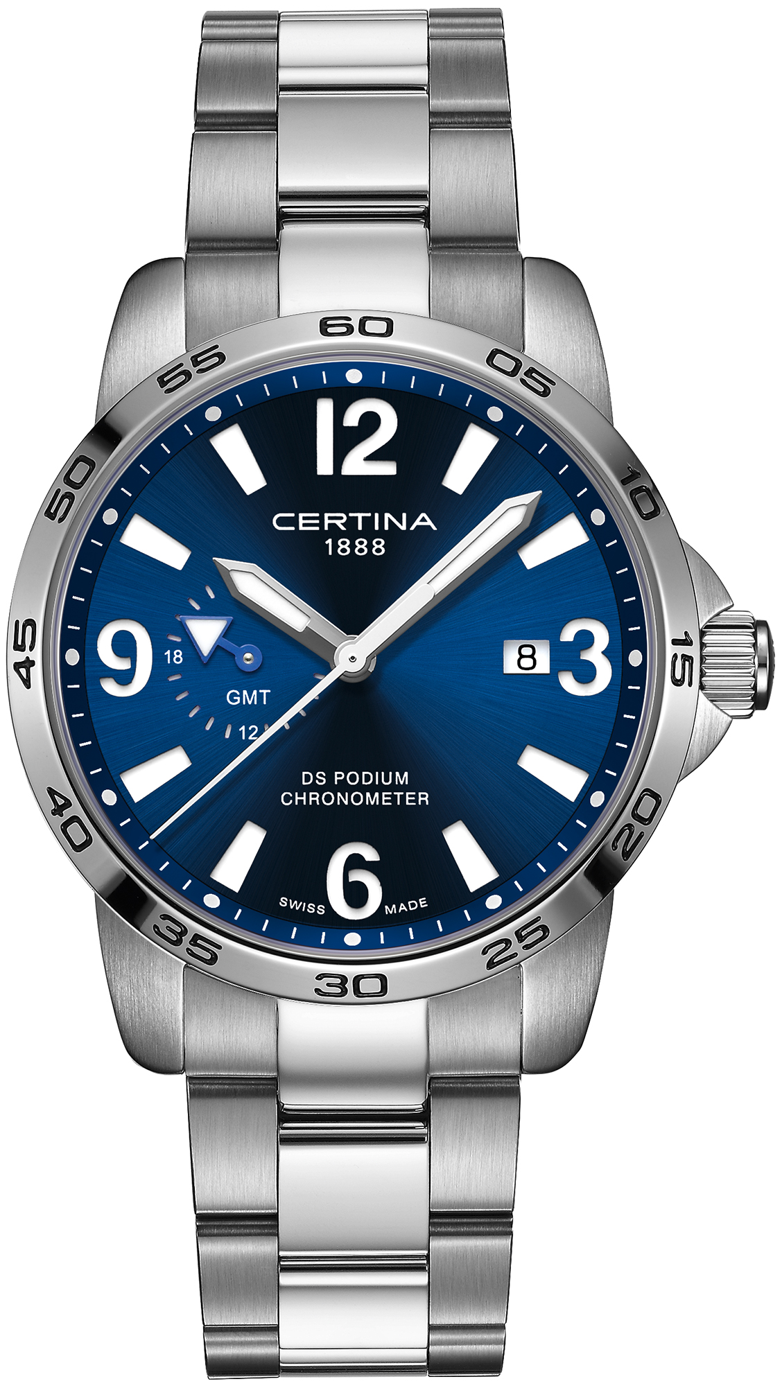 DS Podium GMT 41mm Certina C034.455.11.040.00 