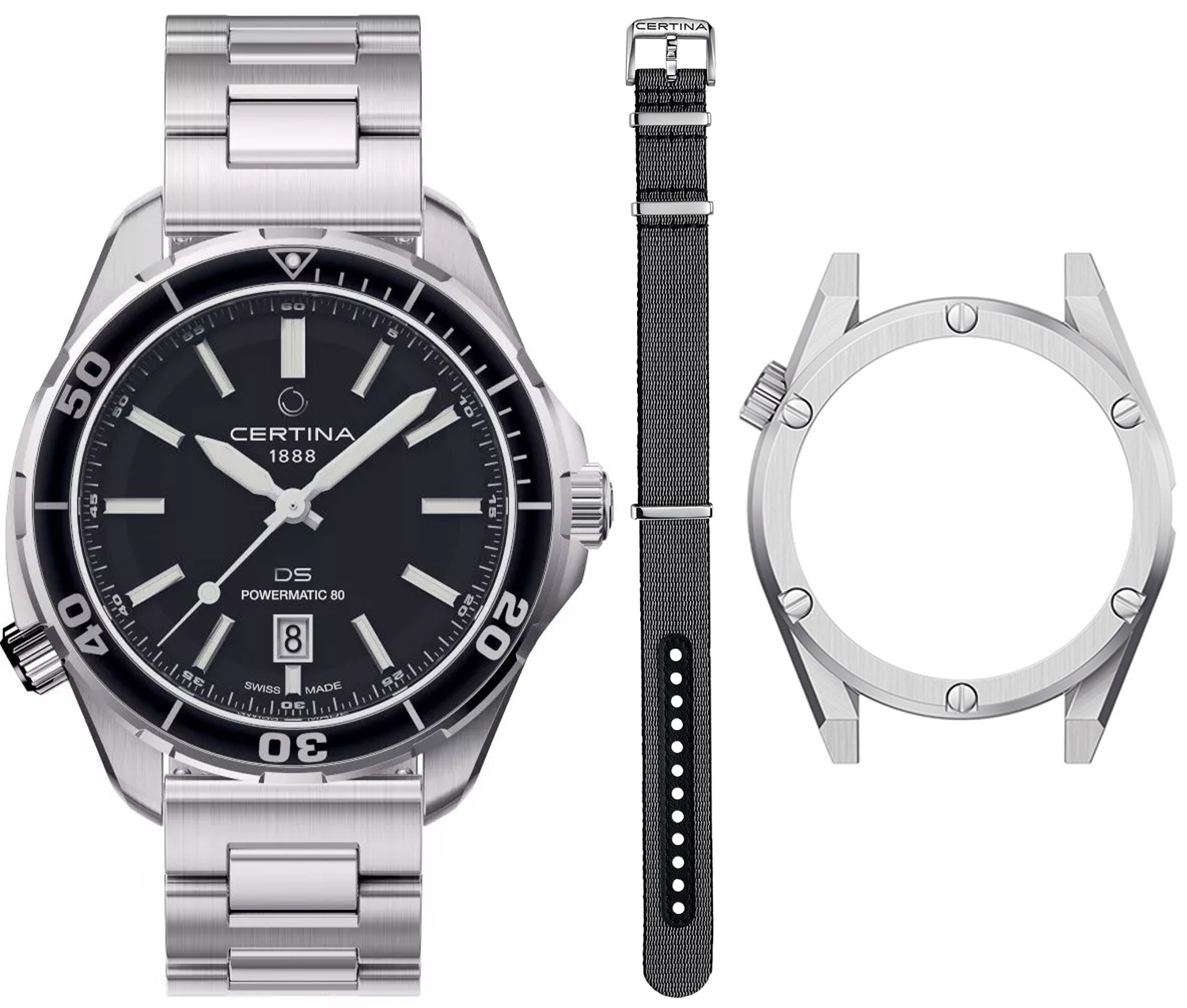 DS+ Kit Aqua & Sport 43mm Certina C041.407.19.051.00 