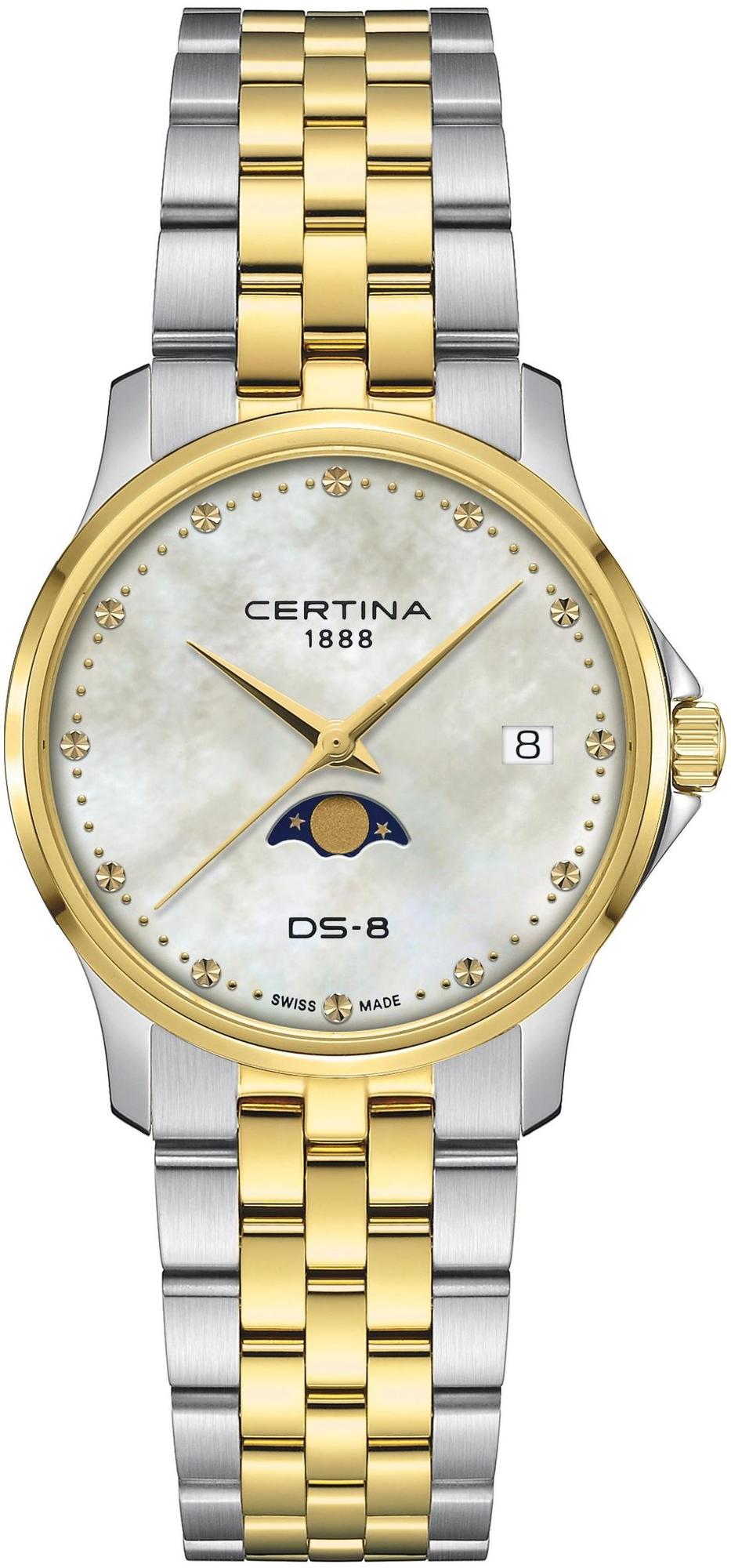 DDS-8 Moonphase Lady Certina C045.223.22.111.00 