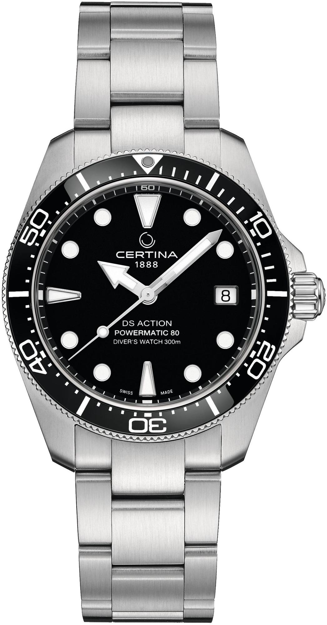 DS Action Diver 38mm Powermatic 80 Certina C048.807.11.051.00 