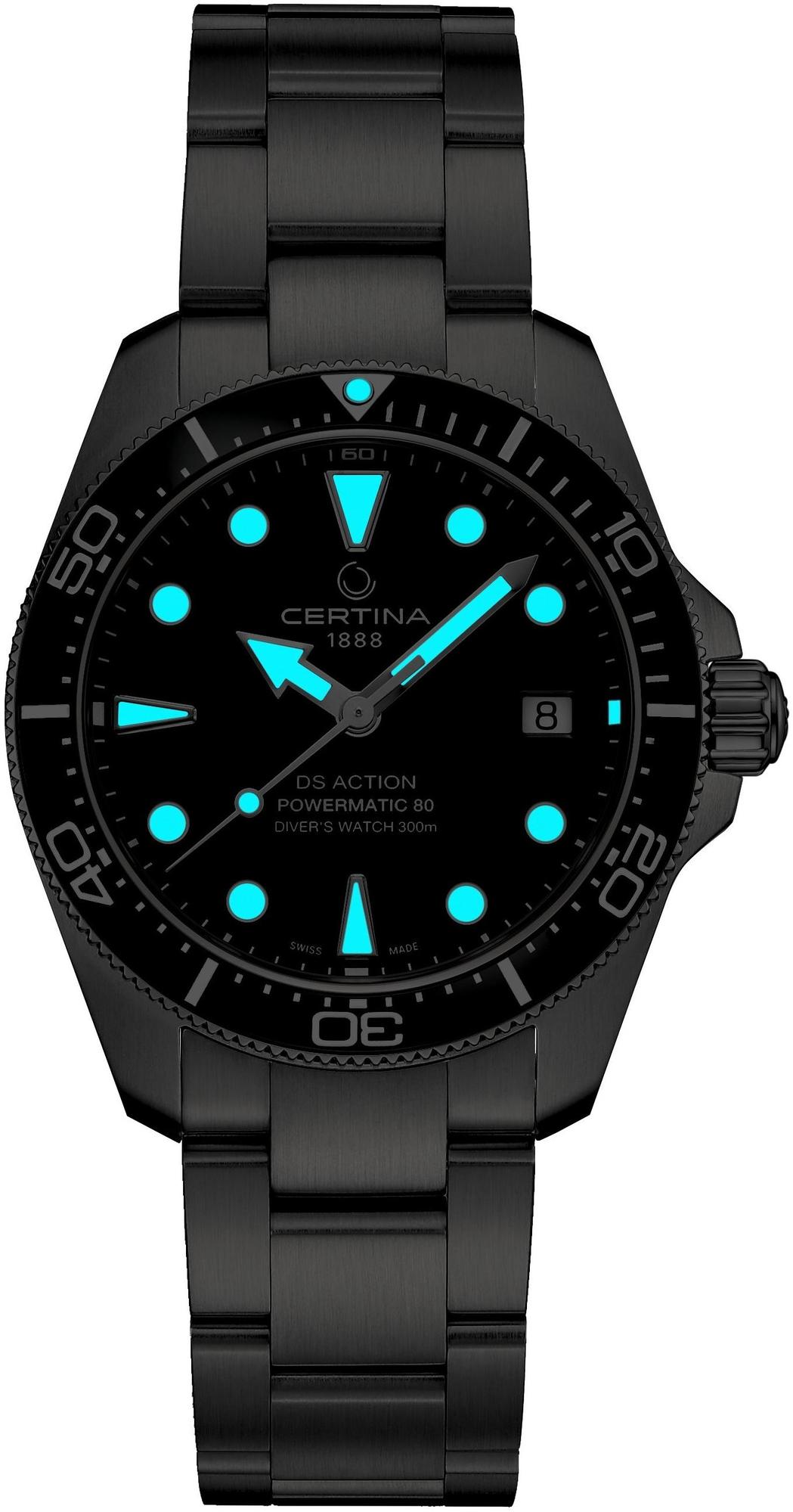 DS Action Diver 38mm Powermatic 80 Certina C048.807.11.051.00 - hover