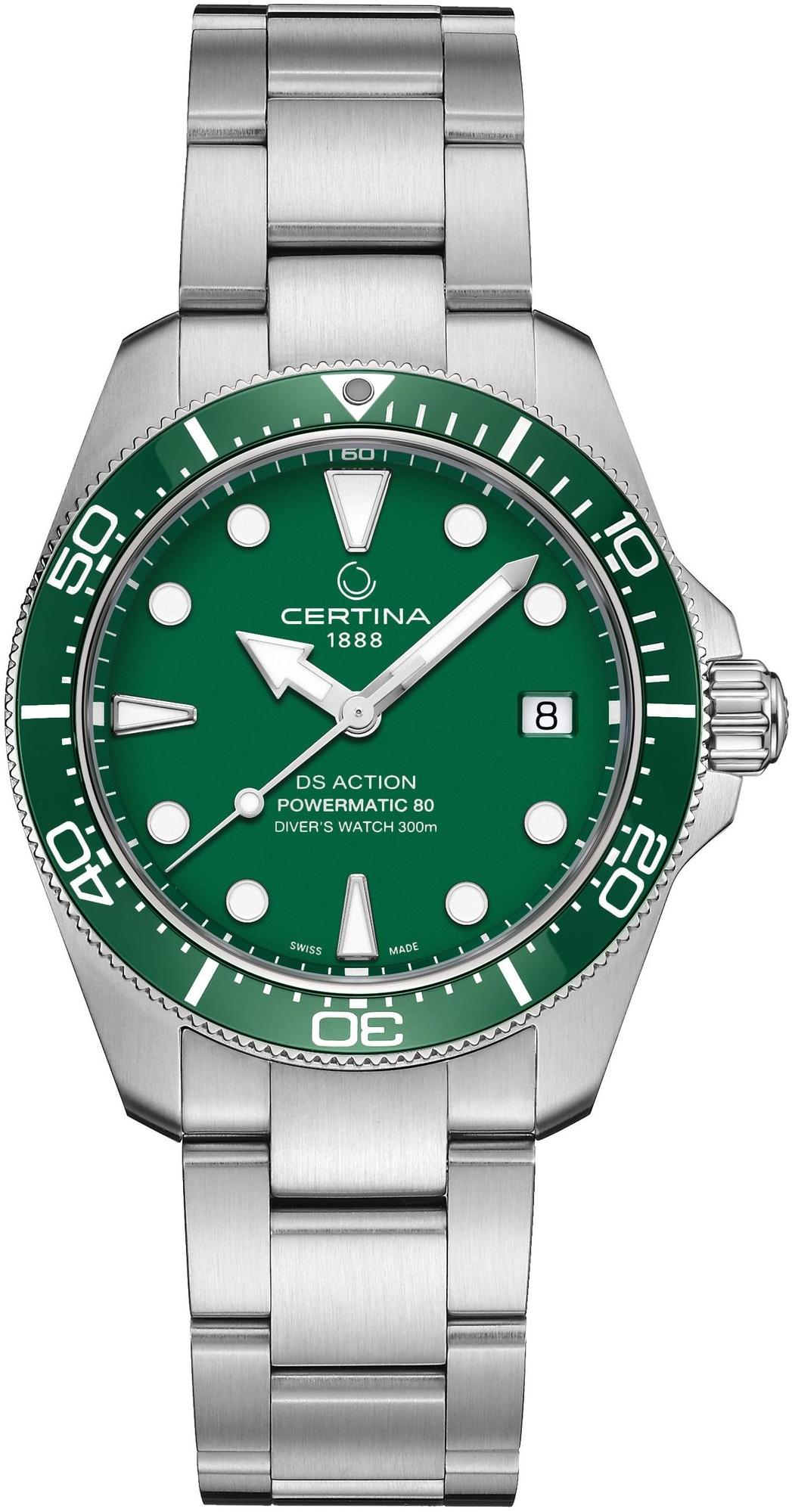 DS Action Diver 38mm Powermatic 80 Certina C048.807.11.091.00 