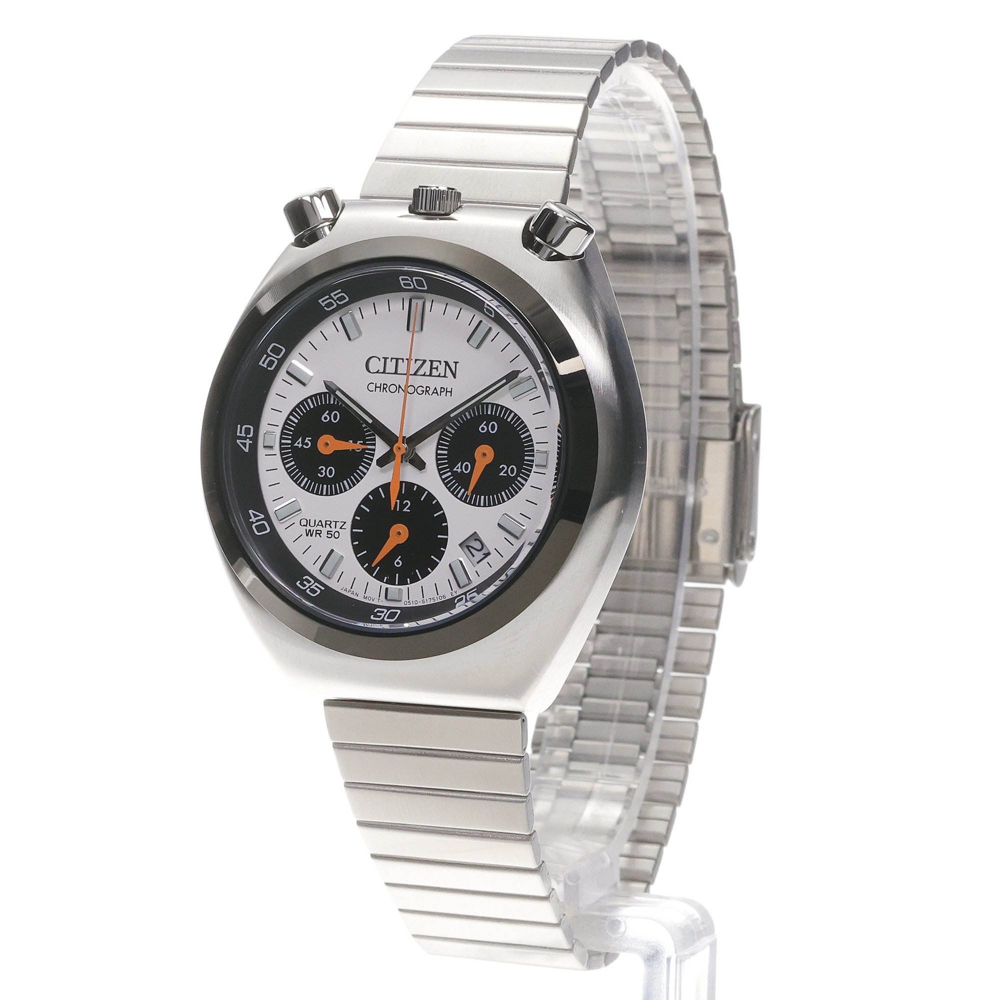 Citizen AN3660-81A zegarek męski Chrono srebrny