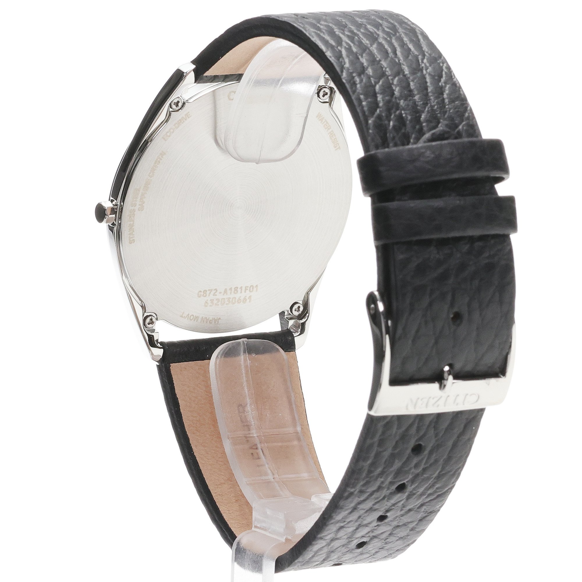 Citizen AR3120-16A zegarek srebrny klasyczny Citizen pasek - miniatura 4