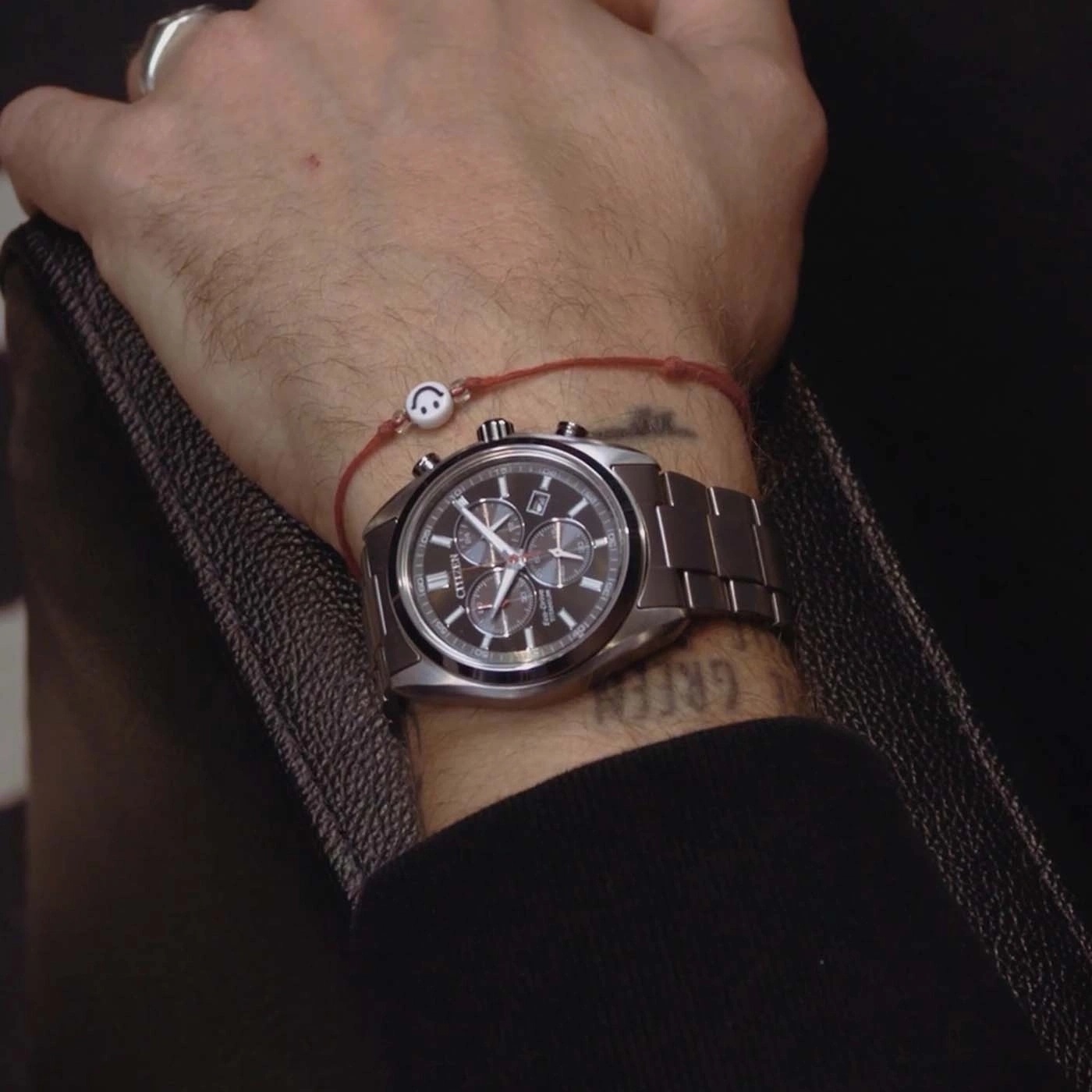 Super Titanium Chrono Eco-Drive Citizen AT2590-59E - hover
