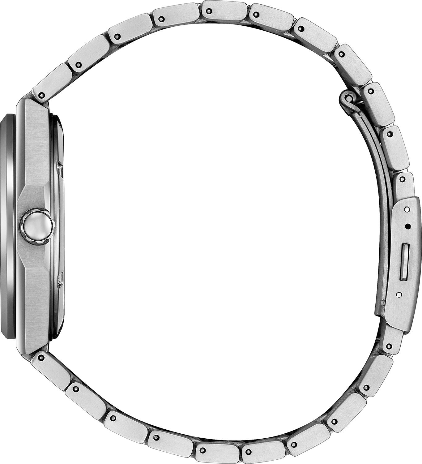 Citizen AW0130-85ZE zegarek srebrny klasyczny Titanium bransoleta