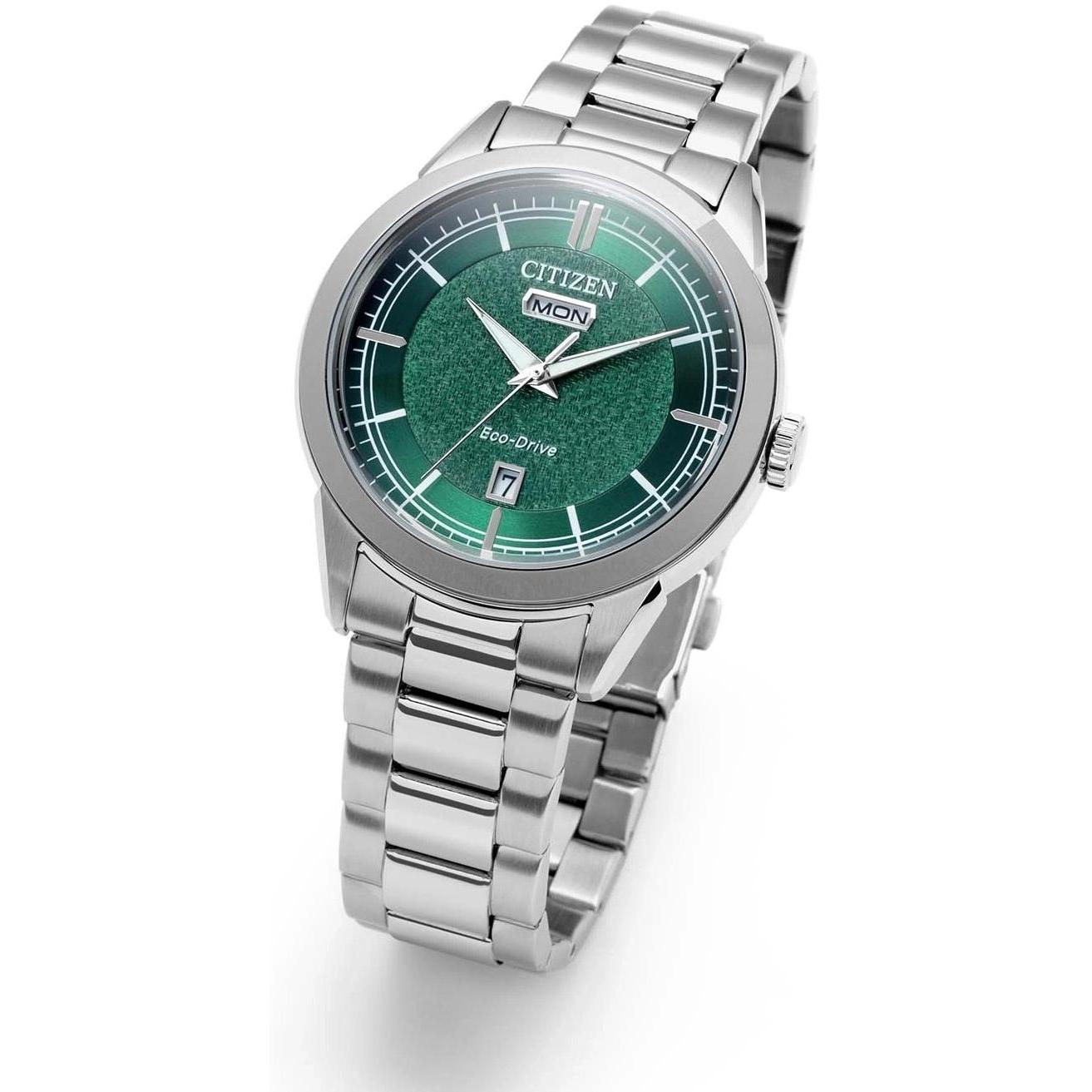 Citizen AW0151-85XC Elegance Classic Day-Date Eco-Drive Elegance klasyczny zegarek srebrny - miniatura 6