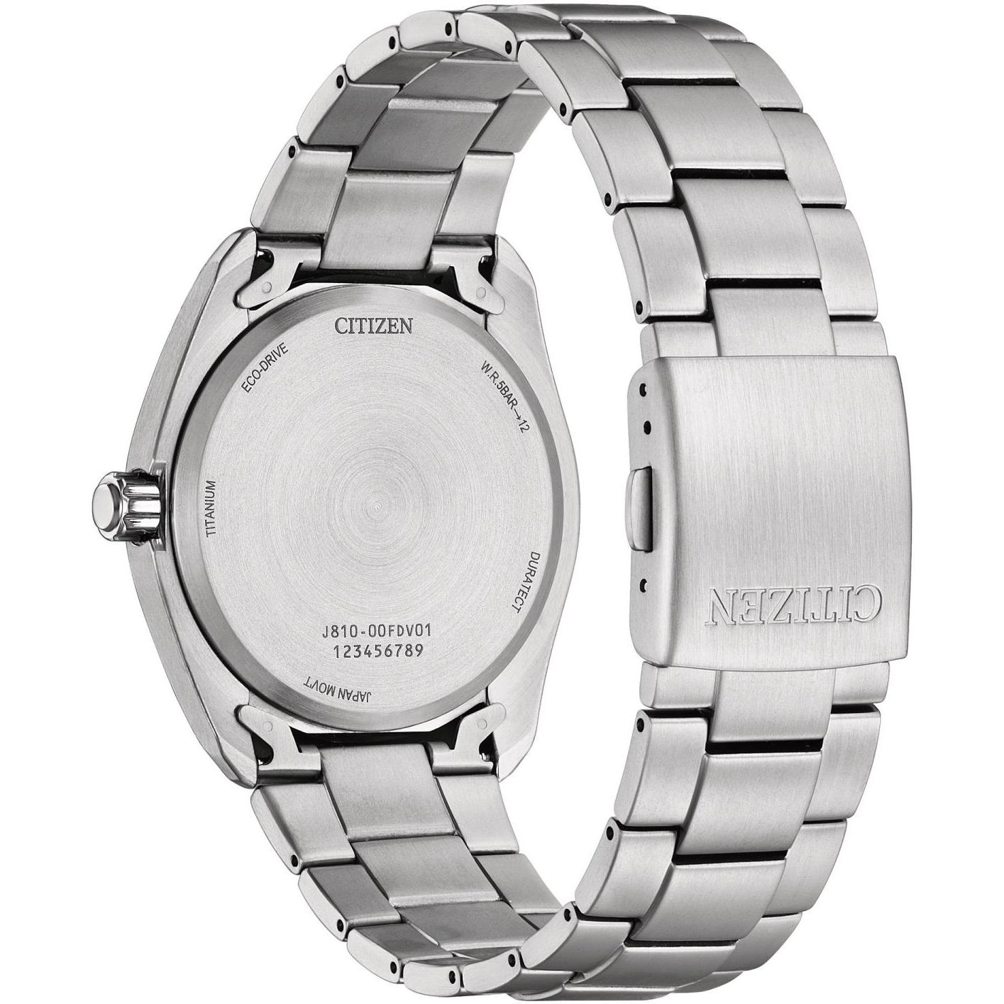 Citizen AW1900-50E Super Titanium Titanium klasyczny zegarek szary - miniatura 3